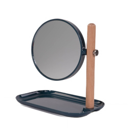 Oglinda cosmetica cu tava metalica