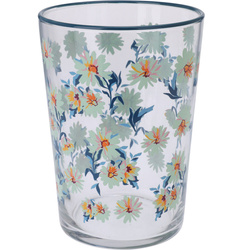 Pahar mare cu model floral, 510 ml