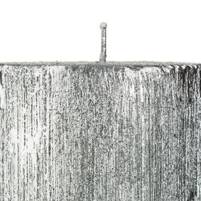 Lumanare cu stelute decorative, dimensiune L, 12 cm