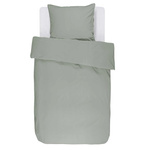 Set de lenjerie de pat din bumbac satinat, 100% bumbac, 140x220 cm + 60x70 cm, Essenza