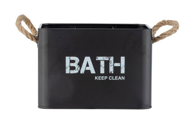 Organizator de baie GARA, negru, Wenko