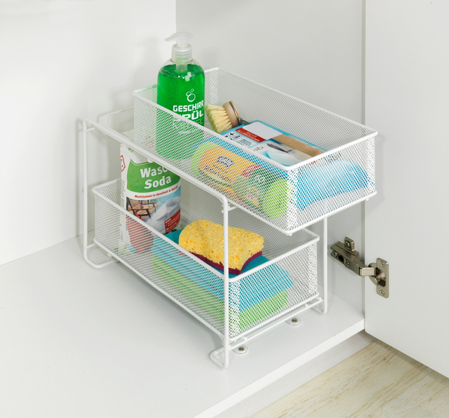 Cos pentru alimente GIOMA, 2 niveluri, WENKO