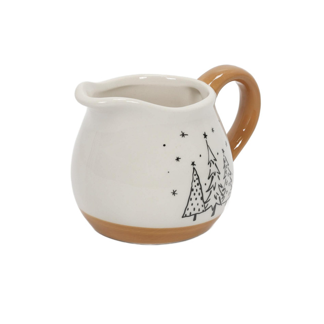 Cana cu motiv de brăduți, 9 cm