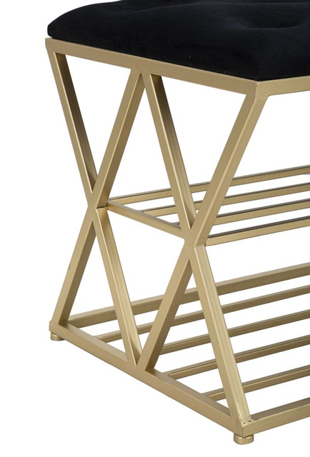 Raft pentru pantofi cu loc de șezut, 120 cm