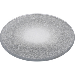 Farfurie decorativa, sclipici argintiu