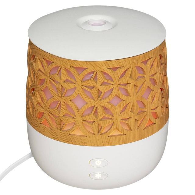 Difuzor de arome USB cu iluminare colorată, 100 ml