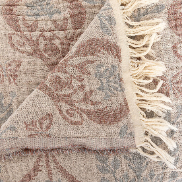 Cuvertură mare de muselină INUIT, 240 x 260 cm