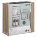 Un set de trei rafturi decorative de perete CUBE L