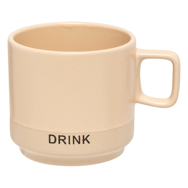 Set de 4 cești pe suport LUCA, 4 x 240 ml