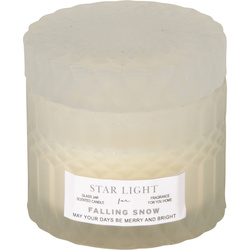 Lumanare parfumata eleganta din sticla, 9 cm