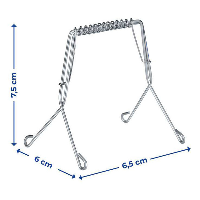 Cleme pentru bucătărie, cleme, 10 buc, oțel inoxidabil
