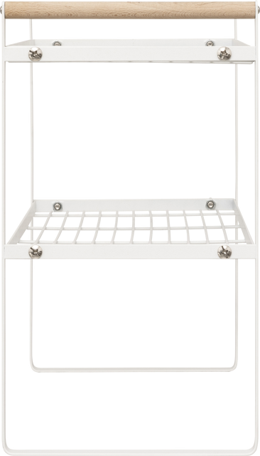 Raft metalic pentru blatul de bucătărie BALM, 33 x 21 x 37,5 cm