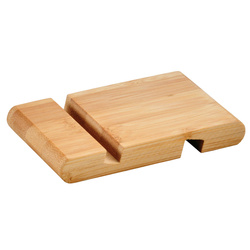 Suport telefon din bambus, 13 x 8 cm