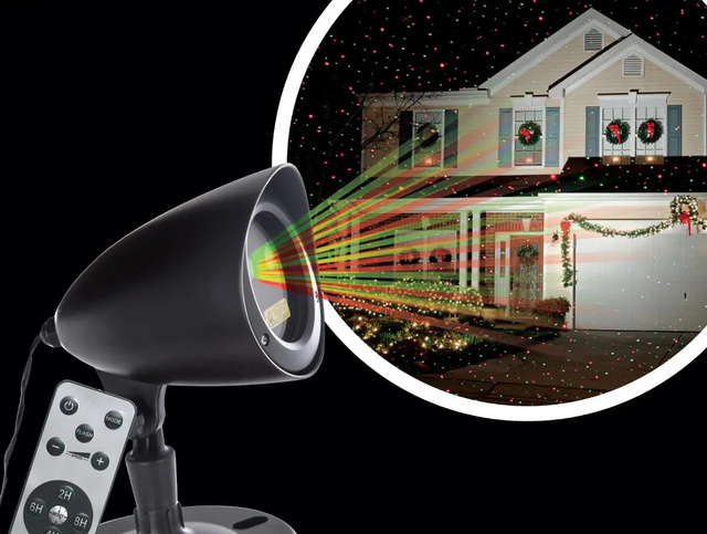 Proiector stelute pentru clădire, 400 m²