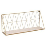 Raft decorativ de perete, 48 x 12 cm, suspendat