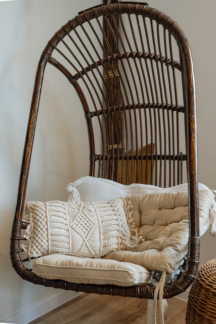 Perna scaun cu legare, 38 x 38 cm