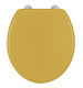 Capacul de toaletă Prima, MDF, WENKO, muștar.