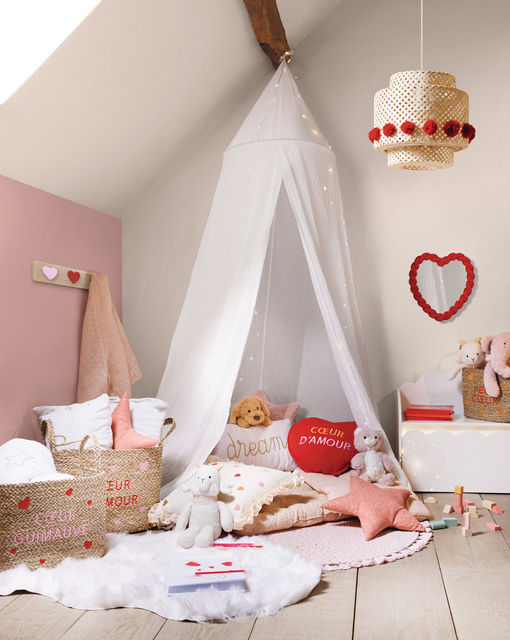 Oglindă cu inimă răsucită Love înălțime 40 cm