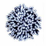 Sirag luminos pentru exterior, alb, 100 de led-uri