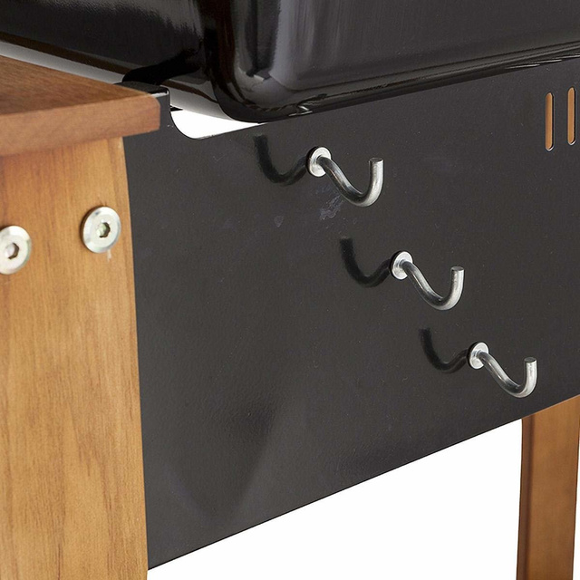 Gratar de gradina cu gratar din inox, AZUR, BBQ