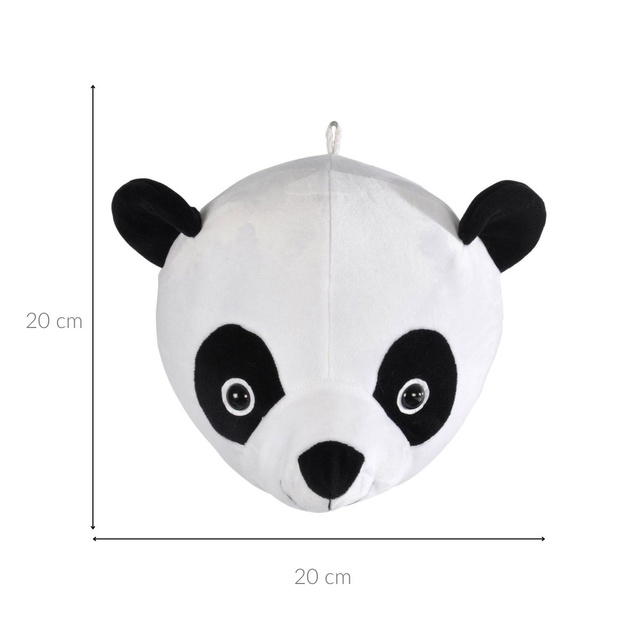 Decoratiune pentru camera unui copil, Panda agatat, WILD KIDS, 20 x 20 cm
