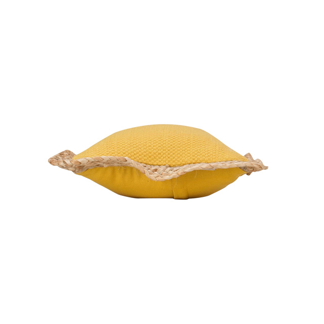 Perna decorativa cu margini din iuta, 30 x 50 cm