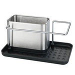 Organizator pentru accesorii de spălat vase ORIO, oțel inoxidabil, WENKO
