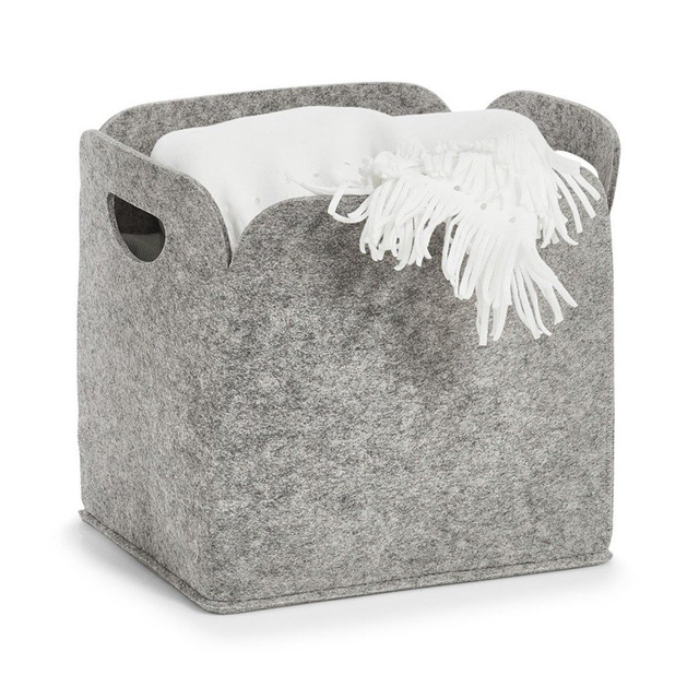 Cos depozitare, Gri, 30x24x30 cm, Zeller