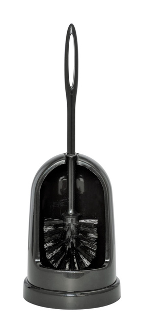 Perie de toaleta STANDARD, neagra, Wenko