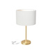 Lampa de masa TINA cu abajur boucle, inaltime 49 cm 