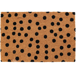 Preș din fibră de cocos cu model, 59 x 39 cm