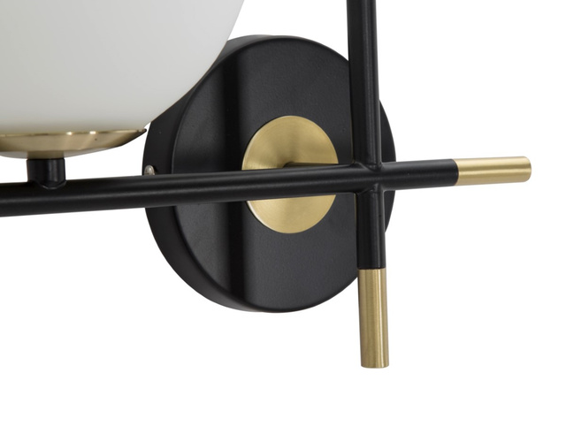 Aplică de perete cu 2 abajururi DARKY