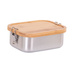 Cutie de pranz cu capac din bambus, 16 x 11,5 x 6 cm