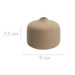 Vaza decorativa din ceramica, inaltime 7,5 cm