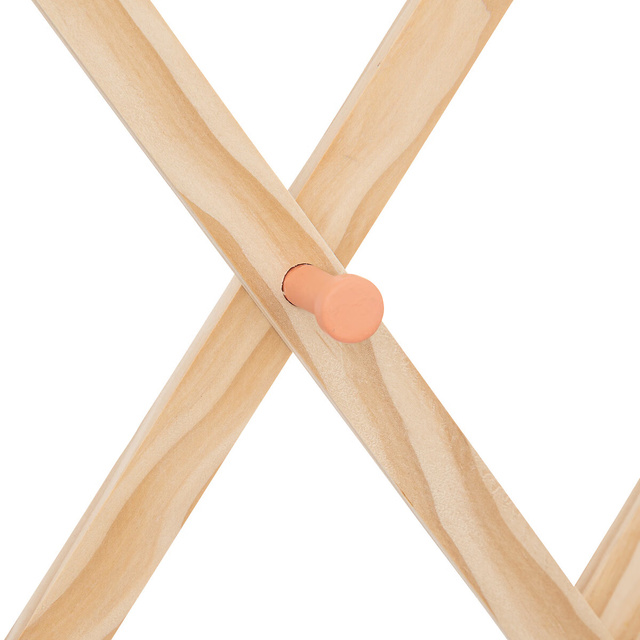 Cuier de perete pentru copii ACCORDEON, din lemn, 50 x 29 cm