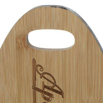 Set pe tava de lemn, 8 pahare