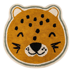 Covor Leopard diametru 90 cm