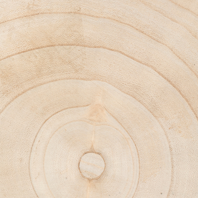 Taburet din lemn NYAR, Ø 28 cm