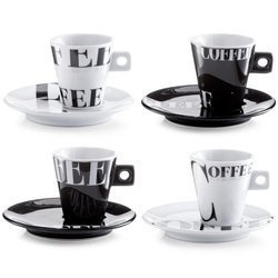 Set de servire cafea COFFEE STYLE, 8 piese, ZELLER, espresso