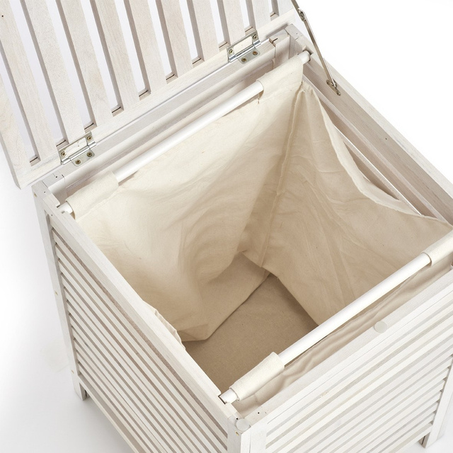 Coș de rufe din lemn, ladă, ZELLER