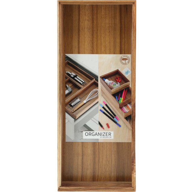 Organizator din lemn HEDO pentru sertar, 37,5 x 15 x 5 cm
