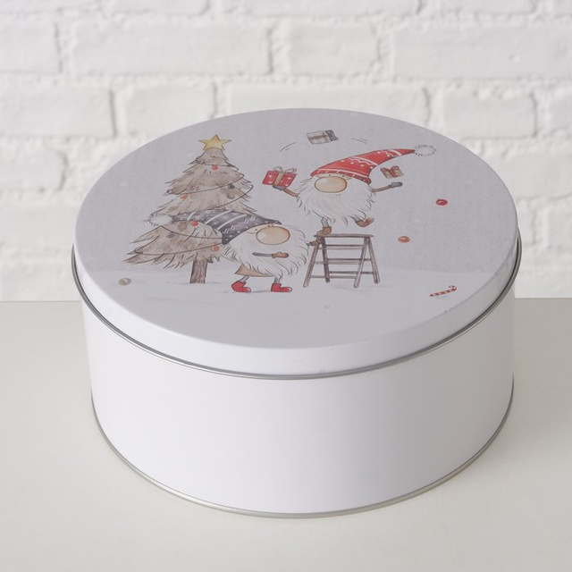 Set de trei cutii de depozitare FIETE, Ø 14-20 cm