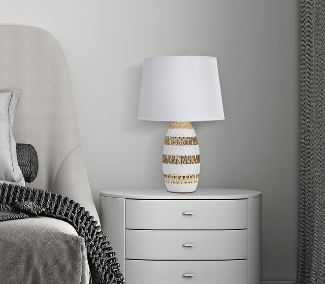 Lampa de masa in stil glamour, 33 x 50 cm