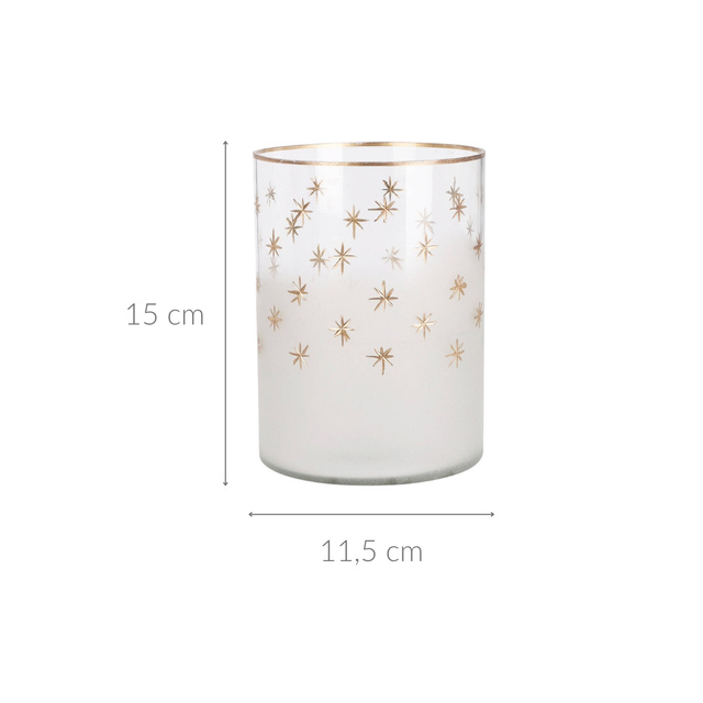 Candelabru pentru tealight în formă de pahar, Ø 10 cm