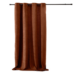 Cortină cu inele 140 x 260 cm WINONA, maro