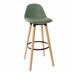 Scaun de bar cu spatar MAXON, Verde, 92x42,5x39,5 cm, Atmosphera Créateur d'intérieur