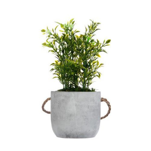 Flori artificiale într-un ghiveci Scandi