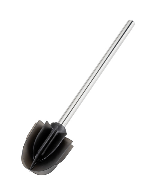 Perie de toaleta cu cap din silicon, Ø 7,5 cm, WENKO