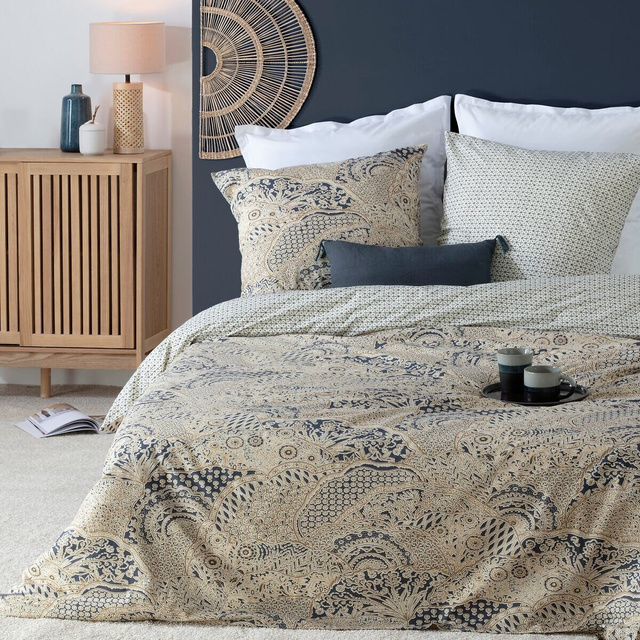 Lampa de masa SALMA cu baza din bambus, 47 cm