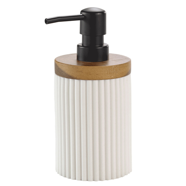 Dozator de sapun cu striatii NIAGARA, 8 x 17 cm